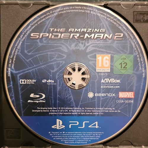 The amazing spider - the, ps4