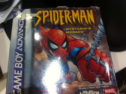 Game boy advance spider man - game, spider-man